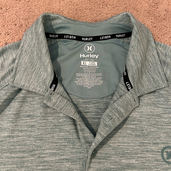 HURLEY Athleisure Collared Polo - Picture 4 of 8